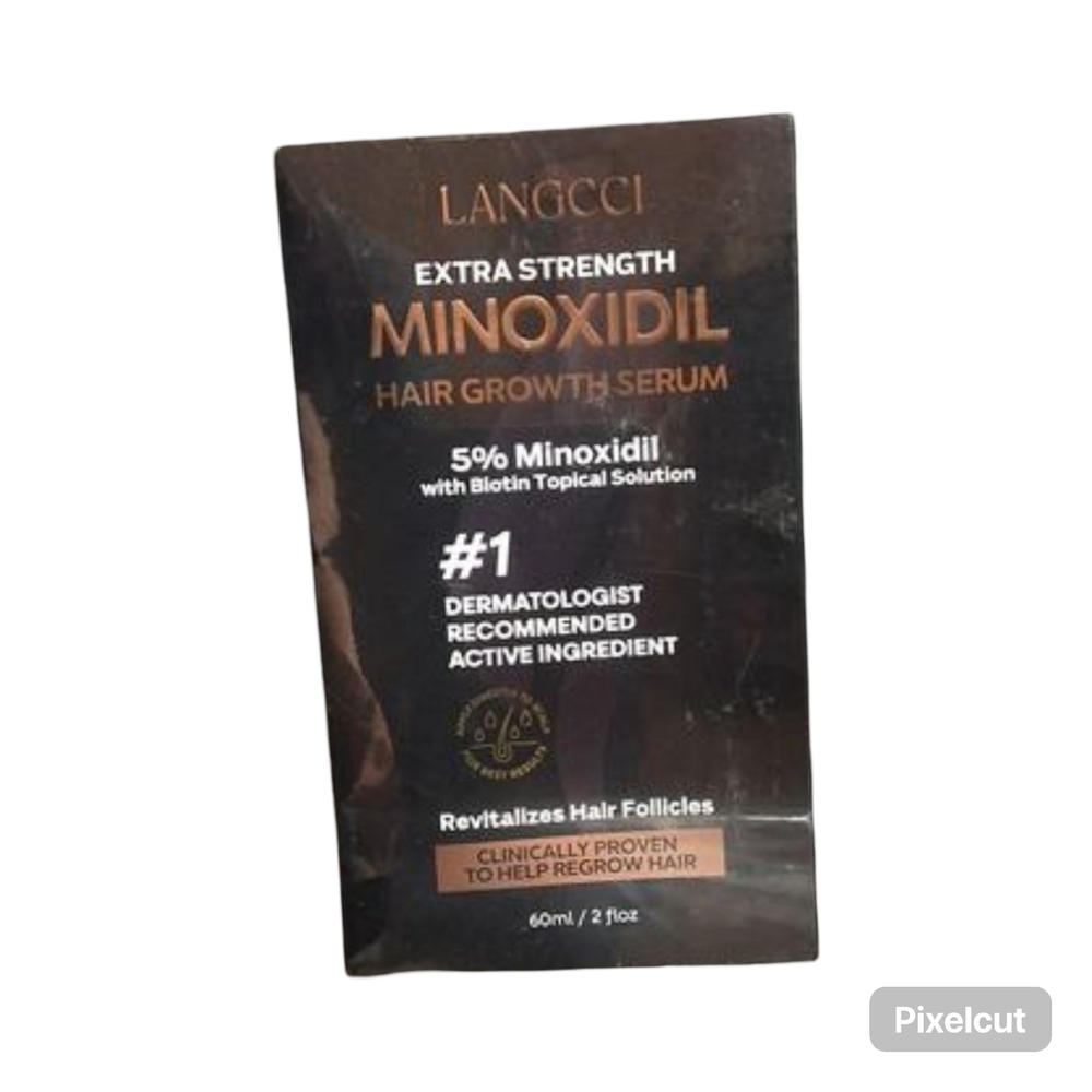New Langcci 60 ml Womens Extra Strength Minoxidil Hair Growth Solution